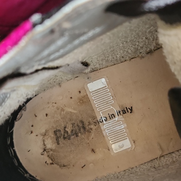 P448 Made In Italy Stylish Women's Leopard Print High-Top Sneakers With Zippers - Picture 9 of 16